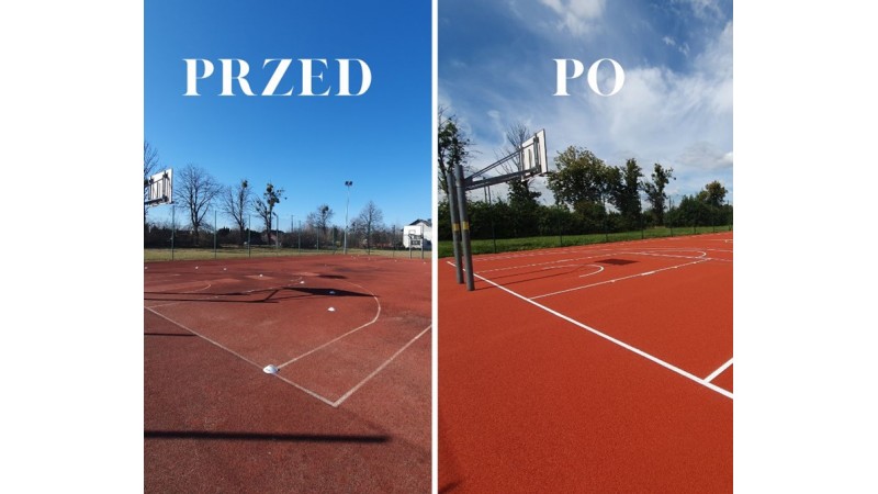 Zakończyła się modernizacja boiska wielofunkcyjnego przy SP6